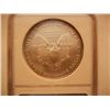 Image 2 : 2004 American Silver Eagle, .999 Fine Silver, 1 Troy Oz., Graded by NGC MS69