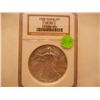 Image 1 : 2003 American Silver Eagle, .999 Fine Silver, 1 Troy Oz., Graded by NGC MS69