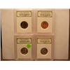 Image 1 : (4) 1989-P Washington Quarters, Graded by INB BU