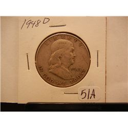 1948-D Franklin Half Dollar