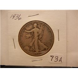 1936 Walking Liberty Half Dollar