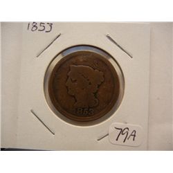1853 Large Cent