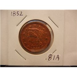 1852 Large Cent