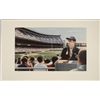 Image 1 : Max Ferguson : Yankee Stadium Baseball Art Print