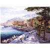 Image 1 : Harbor View By Harold Marks 24 x 32 Giclee S/N