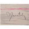 Image 3 : Maristen Signed Proof Print Abstract Red Flowers