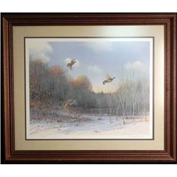 O.J. Gromme Framed Limited Edition Print Signed