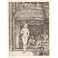 Striptease At New Gotham By Reginal Marsh 1935