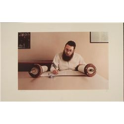 Max Ferguson : Torah Scribe Judaic Art Print