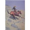 Image 1 : The Cowboy Frederic Remington Print On Canvas Art
