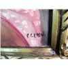 Image 3 : P.C. Chen Oil on Board Framed Signed Girl Eating Rice
