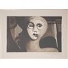 Image 1 : Jaskoloff Signed Proof Art Print Cubist Portrait