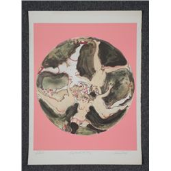 Marcia Marx Signed Proof Art Print Ring Around the Rosy