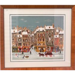 Michael Delacroix Cafe De La Coin 19x23 S/N