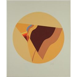 Doug Danz Signed Abstract Proof Print Mesa IV