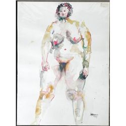 Betty Snyder Rees Original Painting Saturday Nudes #32