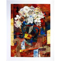James Denmark: Cut Flowers Signed Artist Proof Giclee