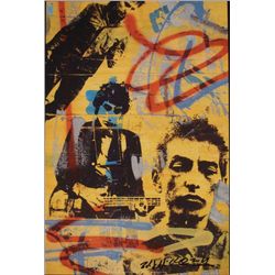 Bobby Hill Bob Dylan Signed Pop Art Print