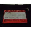 Image 2 : Sinano Electric AC Servo Motor #7CB30-2DEGF