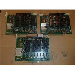 Lot of (3) Okuma OSP EC I/O Card, AC SSR Output 1B:  E0241-653-013B