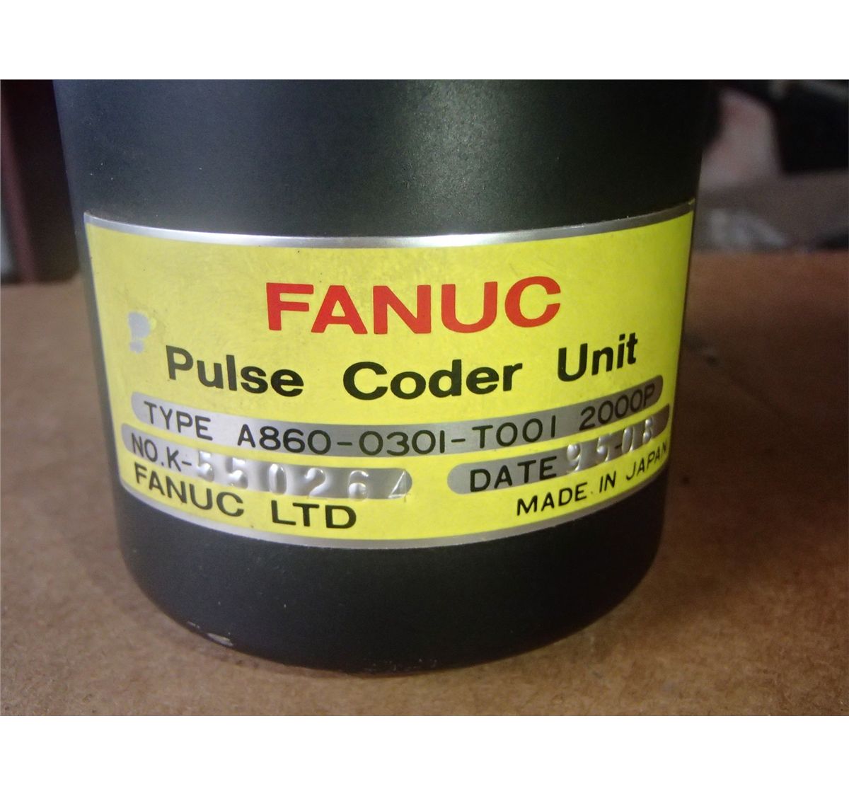 Fanuc Pulse Coder: A860-0301-T001 2000P