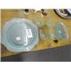 Image 1 : Blue Depression Glass Dishes & Cups