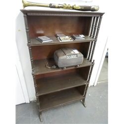 Mahogany Claw Foot Bookshelf