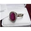 Image 2 : 3.6 Ct. Genuine Ruby Dinner Ring