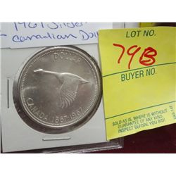 1967 Silver Canadian Dollar