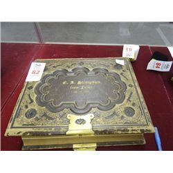 C.A. Stimpson 1868 Ornate Bible