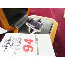 7.65 Ct. Amethyst Estate Ring