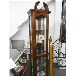 Mahogany China Hutch