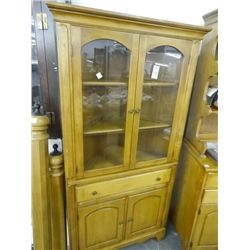 Walnut China Hutch