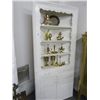 Image 1 : White Corner Cabinet