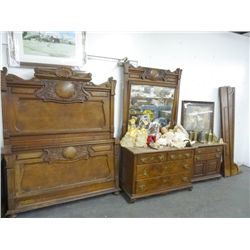 Eastlake Marble Top Bedroom Set