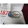 Image 2 : Genuine Tanzanite Estate Ring - Marked .925