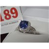 Image 1 : Tanzanite Dinner Ring In Special Setting