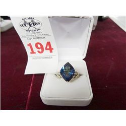 Mystic Sapphire Estate Ring