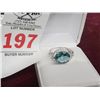 Image 1 : Blue Topaz Evening Ring