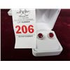 Image 1 : 3 Ct. Genuine Ruby Estate Earrings