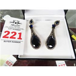 8 Ct. Sapphire Estate Earrings