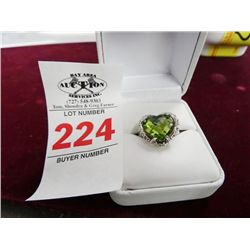 Peridot Evening Ring