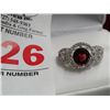 Image 2 : Ruby Evening Ring w/Topaz Accents