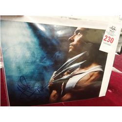 Autographed Hugh Jackman Photo