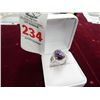 Image 1 : 3.79 Ct. Amethyst Dinner Ring