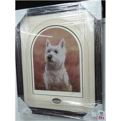 Framed Terrier Print