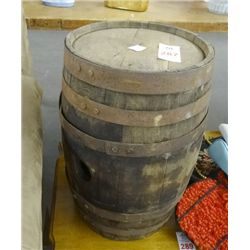 Small Whiskey Barrel