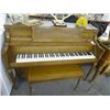 Image 1 : Yamaha Oak Console Piano - Needs Pedal Repair