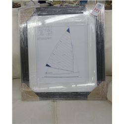 Wall Art Sailboat Diagram