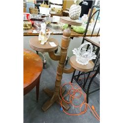 Wood Plant Stand